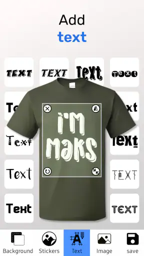 Design de Camisa: Criador screenshot