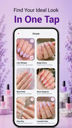 Designs e ideias de nail art screenshot