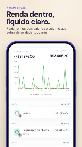 Despesas do Casal · Balance screenshot