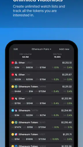 DEX Screener screenshot