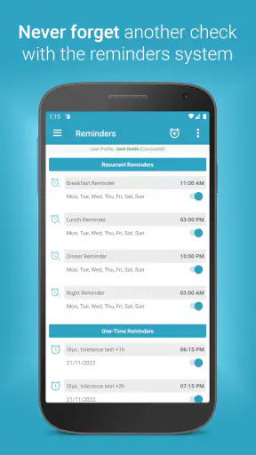 Diabetes:M - Blood Sugar Diary screenshot