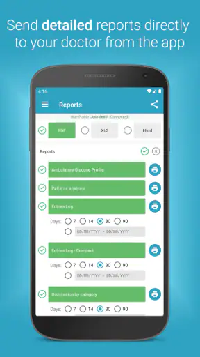 Diabetes:M - Blood Sugar Diary screenshot
