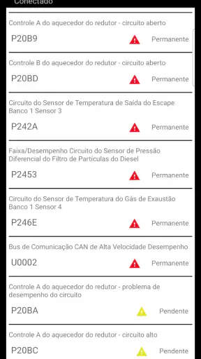 Diagnóstico Tor OBD2 screenshot
