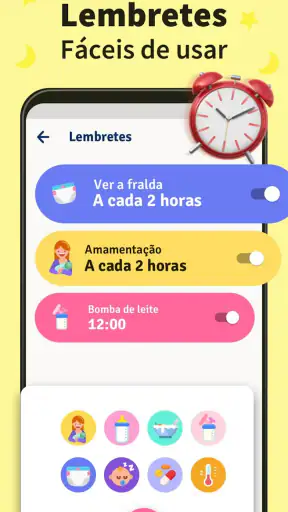 Diário do bebê - Amamentação screenshot