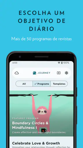 Diário, Jornal - Journey screenshot