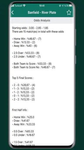 BetAnalysis Dicas de Apostas screenshot