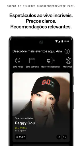 DICE: Espetáculos ao vivo screenshot