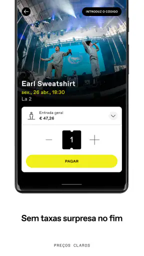 DICE: Espetáculos ao vivo screenshot
