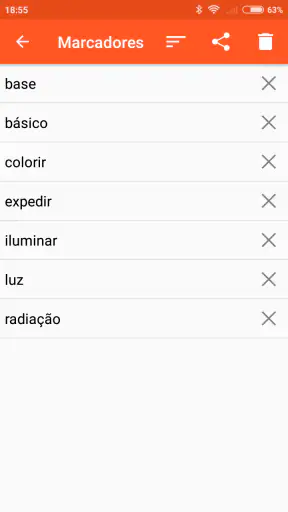 Dicionário de Português screenshot