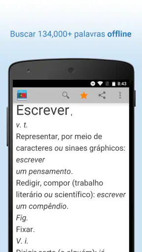 Dicionário Português screenshot