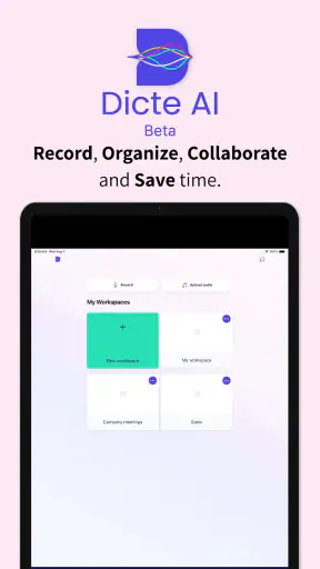 Dicte: IA Reuniões screenshot