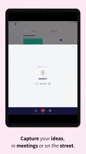 Dicte: IA Reuniões screenshot