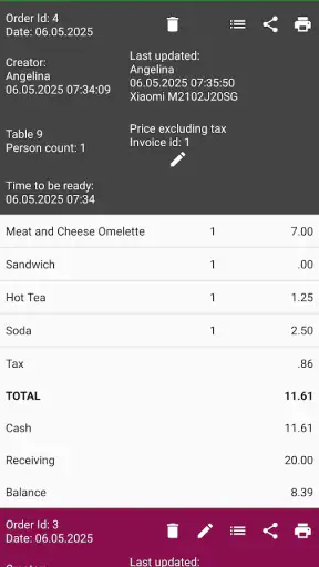 Didan POS: Café Restaurante screenshot