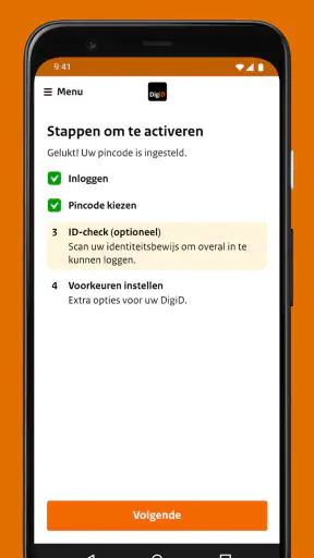 DigiD screenshot