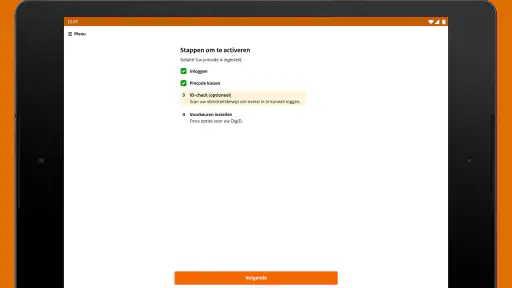 DigiD screenshot