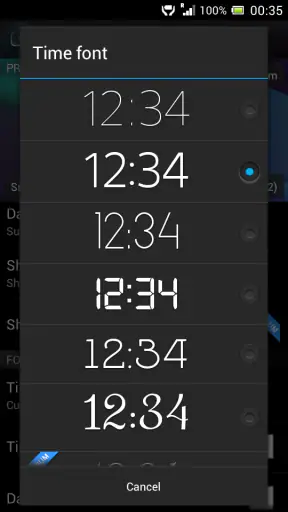 Digital Clock & Weather Widget screenshot