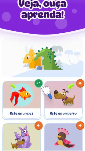 Dinolingo: Crianças aprendem screenshot
