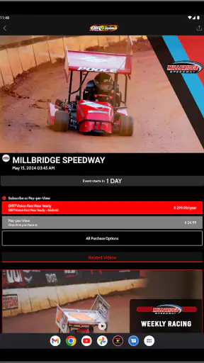 DIRTVision screenshot