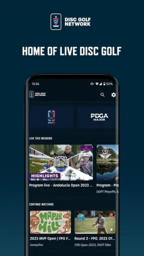 Disc Golf Network screenshot