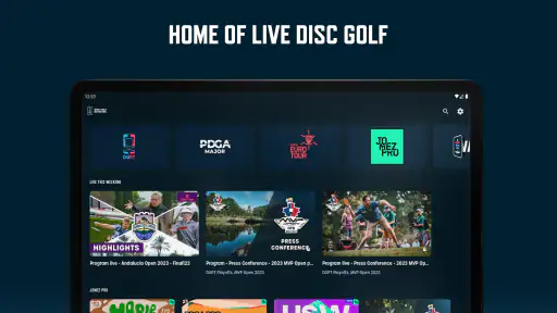 Disc Golf Network screenshot