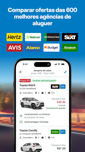 DiscoverCars Aluguel Carros screenshot