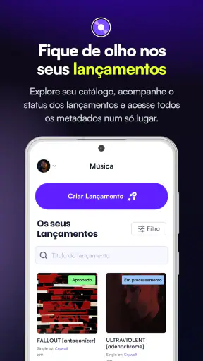 Ditto Music screenshot