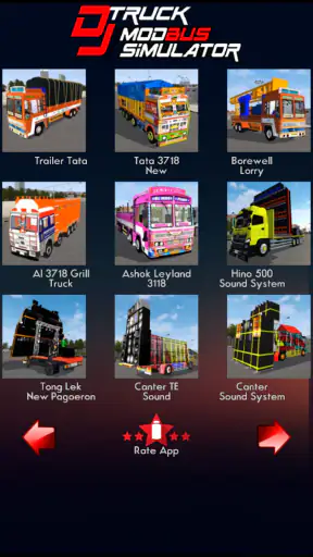 DJ Truck Mod Bus Simulator screenshot