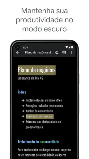 Documentos Google screenshot