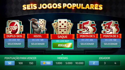 Dominó－Jogos de Dominós online screenshot
