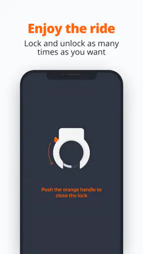 Donkey Republic Bike share screenshot