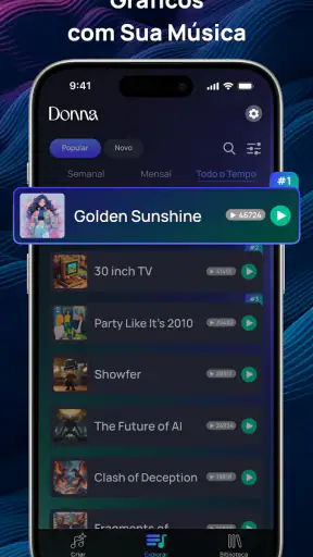 Donna IA Music & Canção Criar screenshot