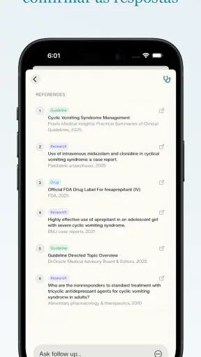 Dr.Oracle Assistente Médico screenshot