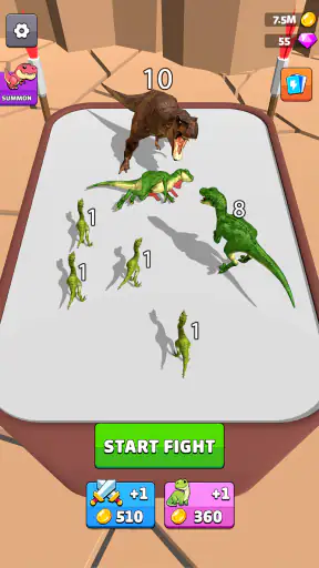 Dragons Merge: Jogos de batalh screenshot