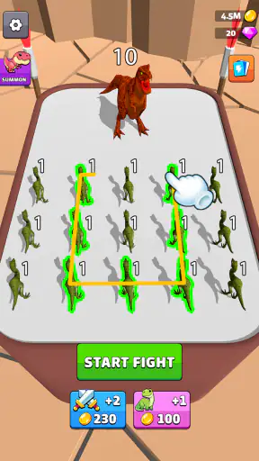 Dragons Merge: Jogos de batalh screenshot