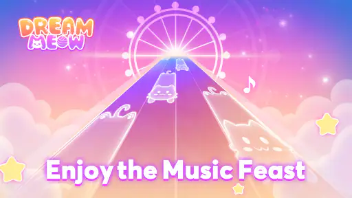 Dreameow Tiles: Música de Gato screenshot