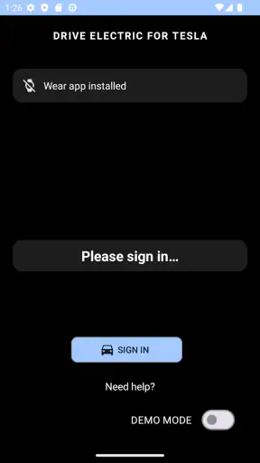 DRIVE Electric for Tesla screenshot