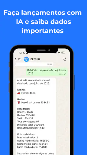 DRIVH - Finanças de motoristas screenshot
