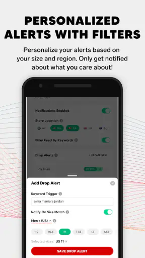 DROPS by SoleSavy - Raffles screenshot