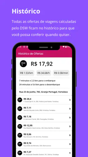 DSW - Calculadora de Ganhos screenshot