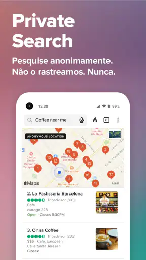 DuckDuckGo Private Browser screenshot