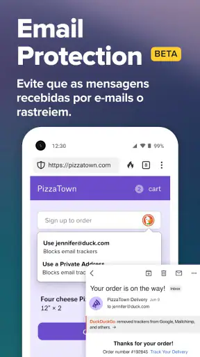 DuckDuckGo Private Browser screenshot