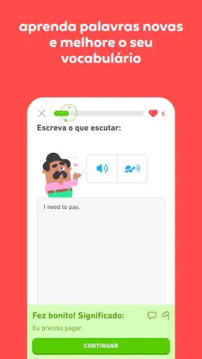 Duolingo: Inglês e muito mais! screenshot