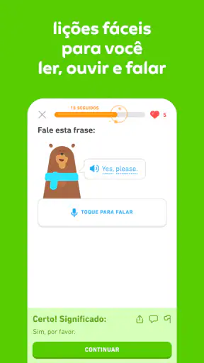 Duolingo: Inglês e muito mais! screenshot