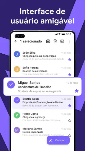 E-mail Lite - Inteligente Mail screenshot