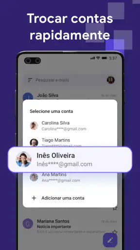 E-mail Lite - Inteligente Mail screenshot