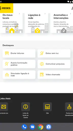 E-REDES Digital screenshot