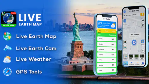 Earth Map Satellite View Live screenshot
