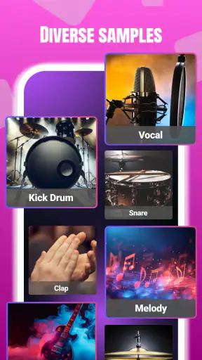 Easy Drum Pad: Criar Beats screenshot