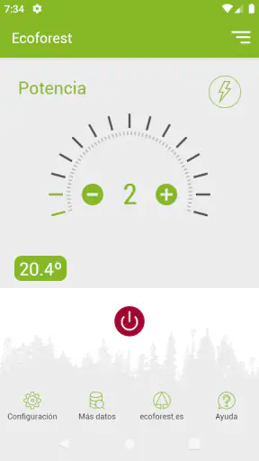 Ecoforest screenshot