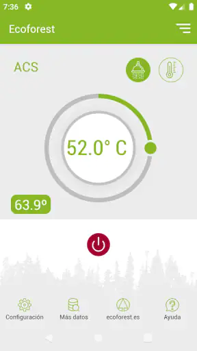 Ecoforest screenshot